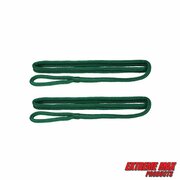 Extreme Max 3006.2582 BoatTector Premium Double Braid Nylon Fender Line Value-3/8" x 6' SacramenGreen 3006.2582